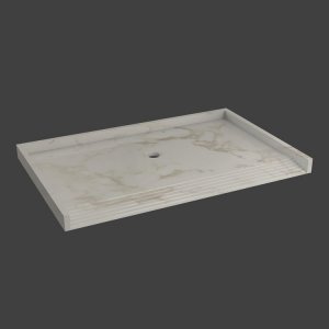 shower base floor with ramp-M37