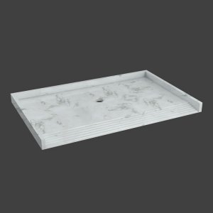 shower base floor with ramp-M815