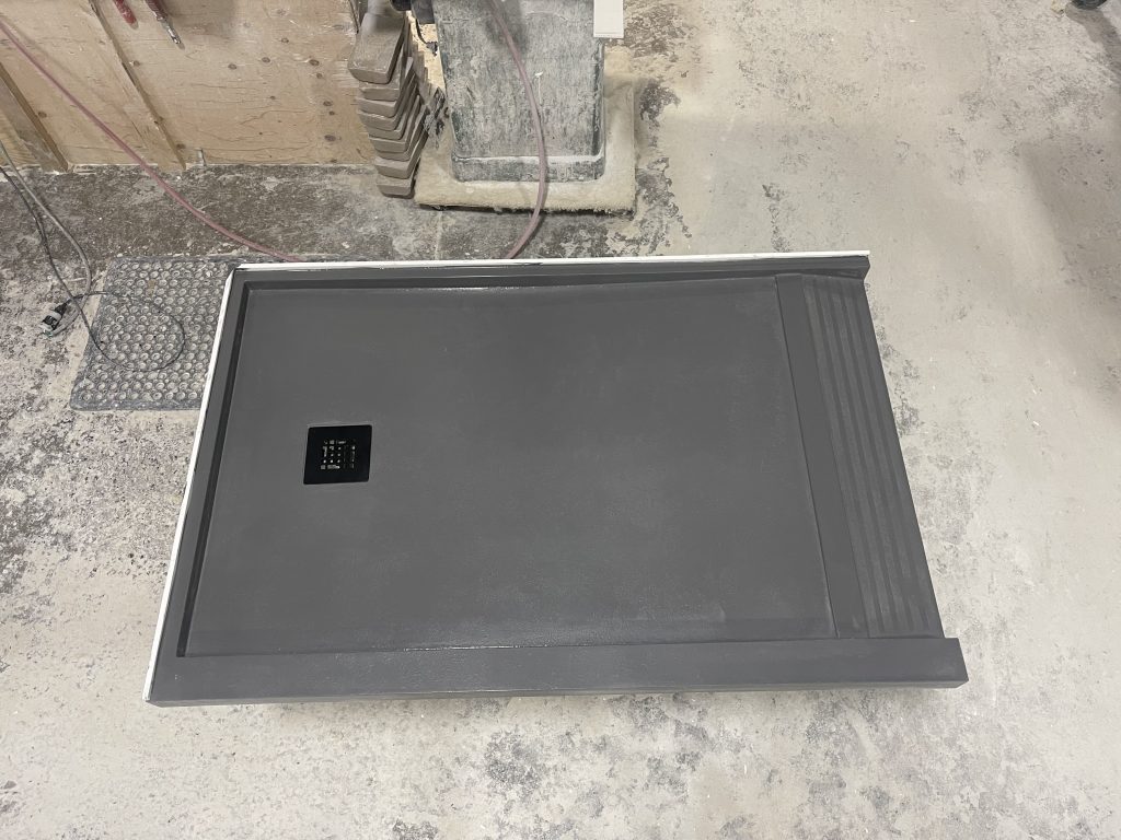Custom Accessible Shower Bases MRMARBLE