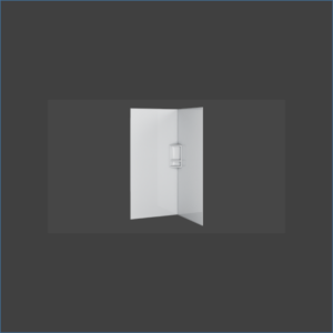wall panel curved mid soap