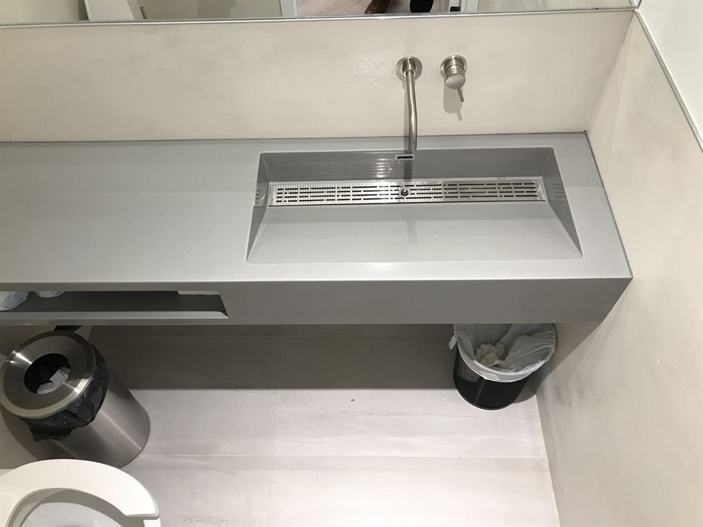 steel sink