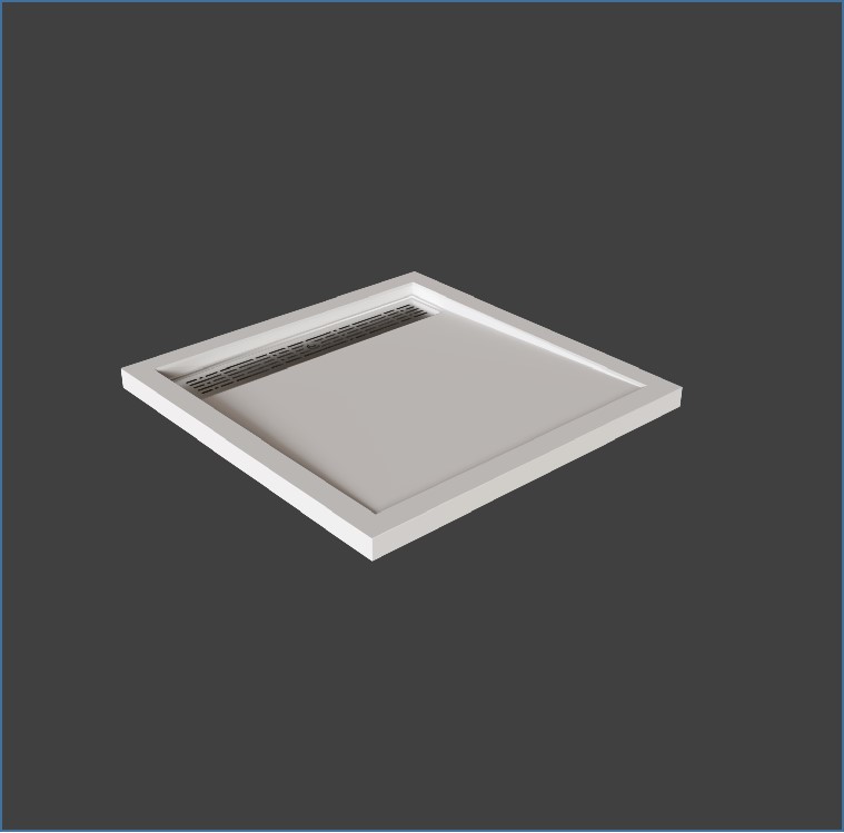 LATO showerbase 36x36 black LATO showerbase 36x36 black