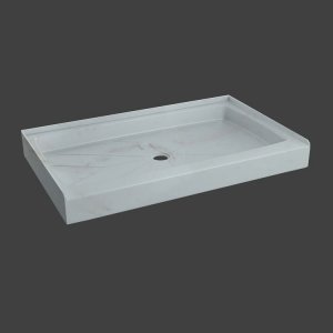fixed shower base rectangular-M33