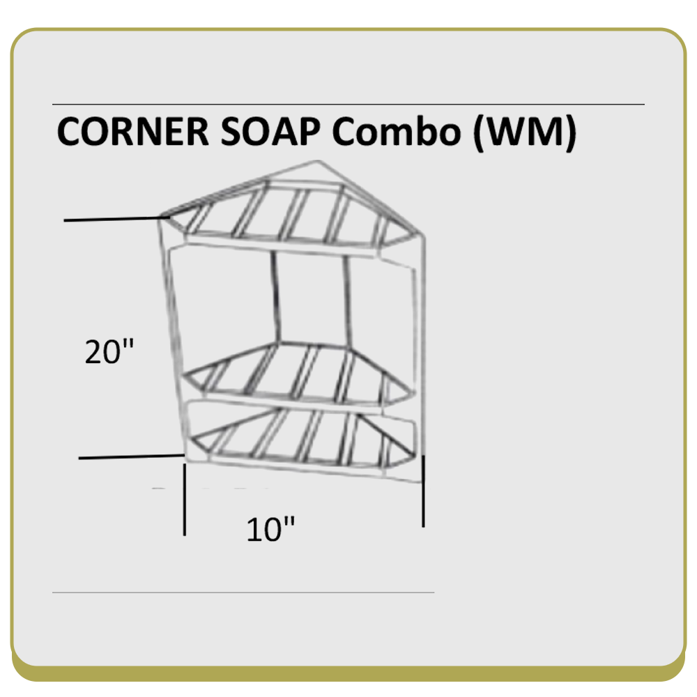 Corner Soap/Shampoo Holder Corner Soap/Shampoo Holder
