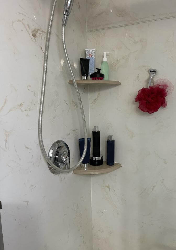 corner soap ledge side product