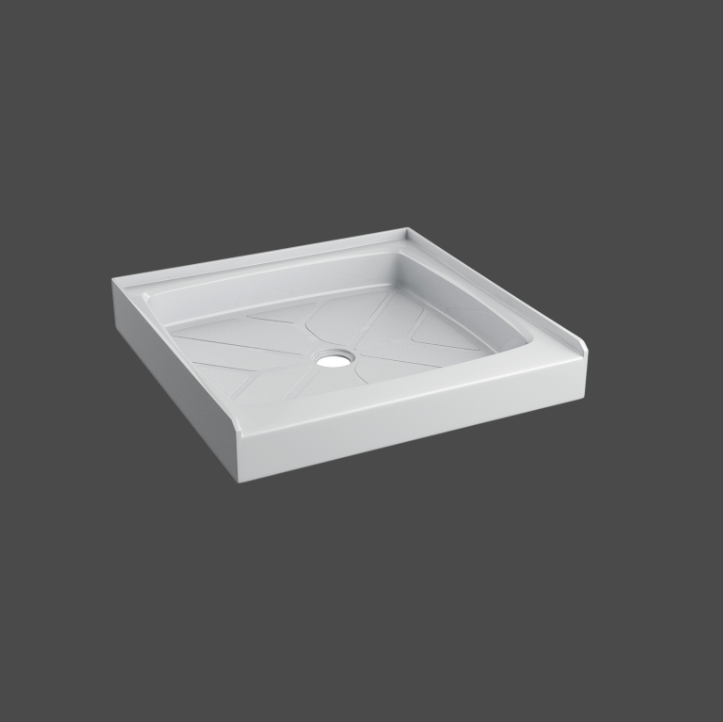 square stones square shower